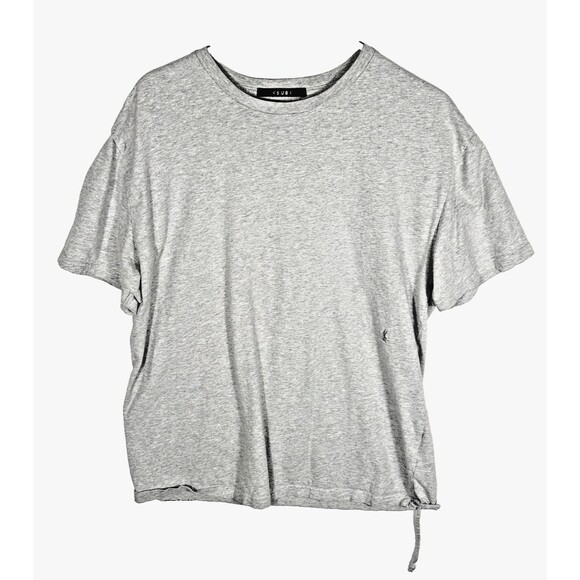 Ksubi Shirt Mens Medium Gray  4X4 Biggie Short Sleeve Tee Oversized Graphic - Picture 1 of 13